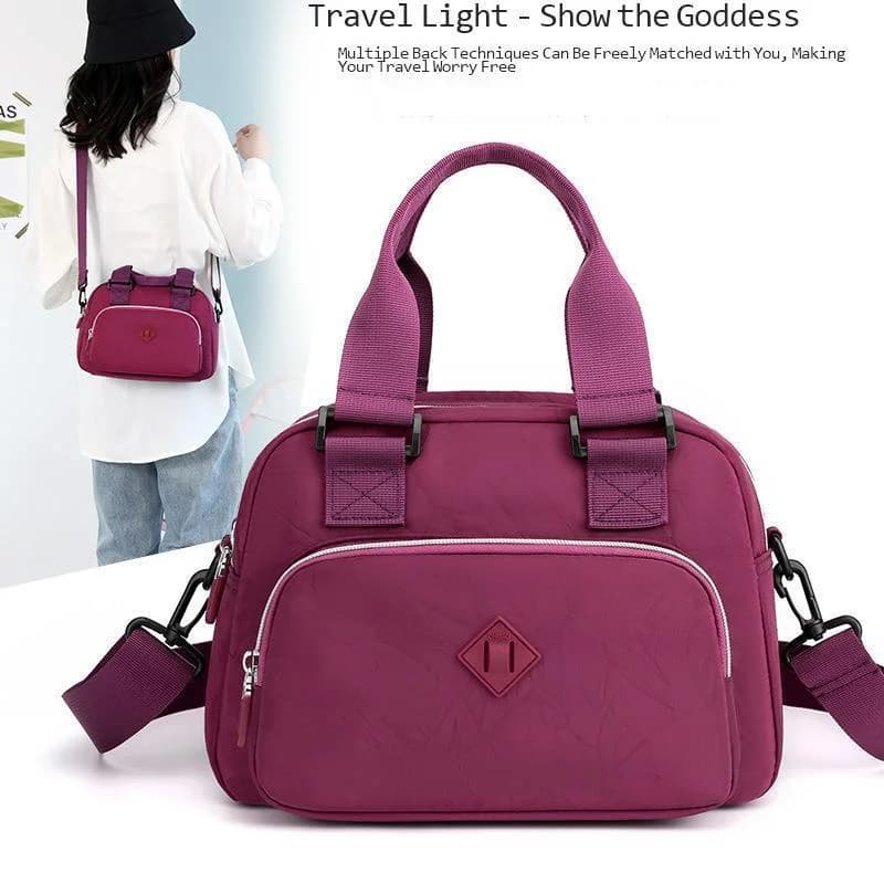 2024 New Fashion Women's Handbag Nylon Bag Large Capacity Nylon Women's Bag Single Shoulder Crossbody Bag