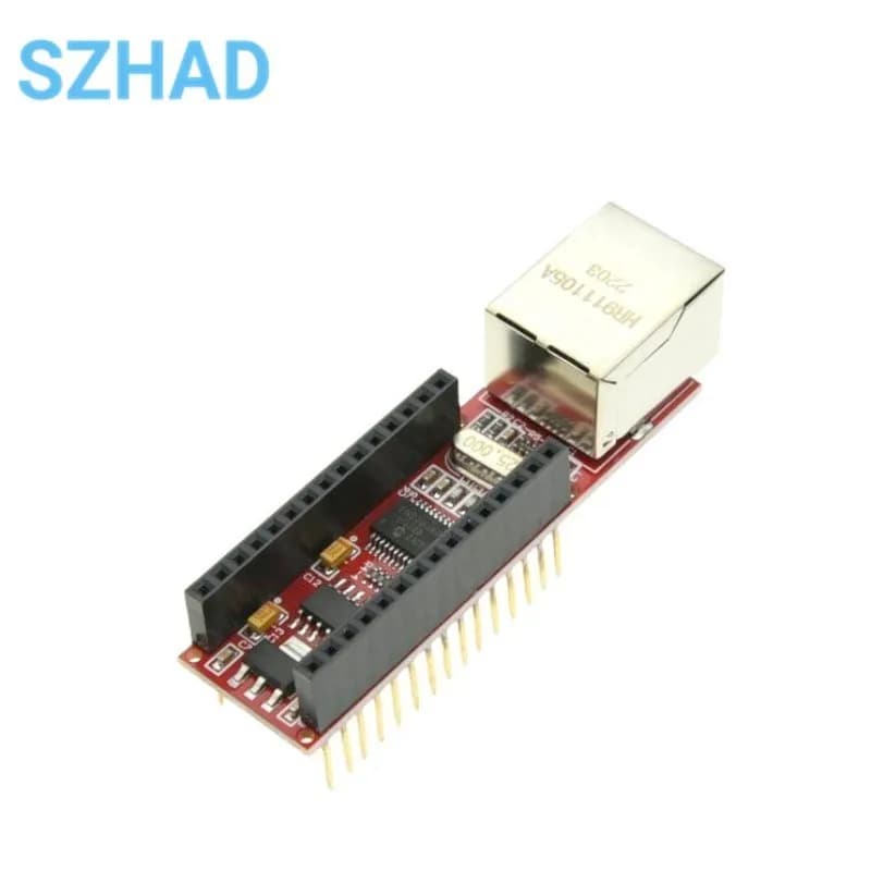 ENC28J60 Ethernet Shield V1.0 for arduino compatible Nano 3.0 RJ45 Webserver Module
