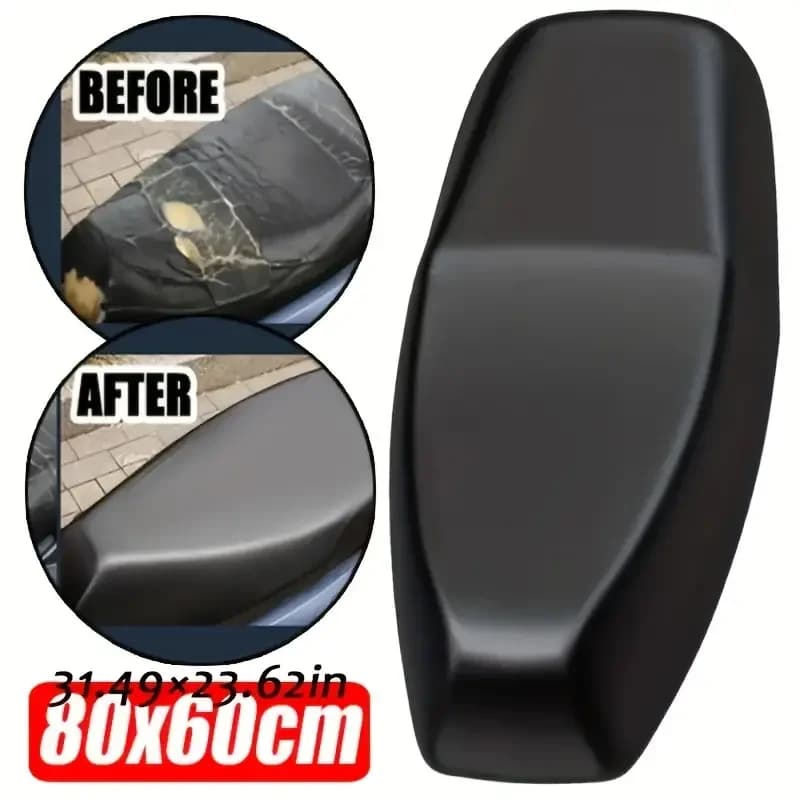 1pc Motorcycle Seat Cover Waterproof Dustproof Rainproof Motorbike Scooter Cushion Seat Cover Protector Cover Accessories