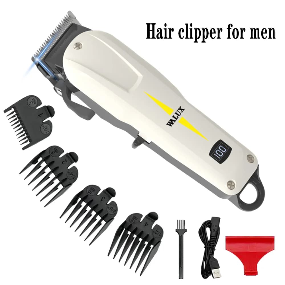 Economical Professional Home Clipper Adjustable Cutting USB Rechargeable Lithium Battery Safe Trimmer Men Hair Cutting Machine