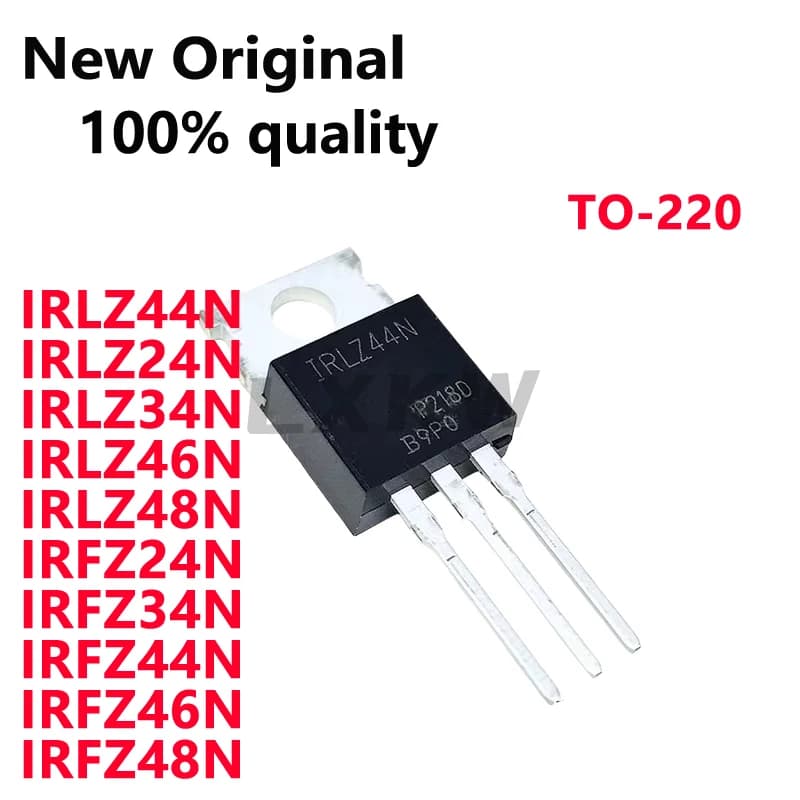 10/PCS New Original IRLZ44N IRFZ34N IRLZ24N IRFZ44N IRLZ34N IRFZ46N IRLZ46N IRFZ48N IRLZ48N IRFZ24N TO-220 In Stock