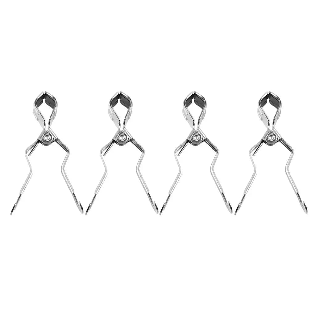 4pcs Outdoor Camping Cookware Paper Holder Hanger Clip Clamp on Tent Pole