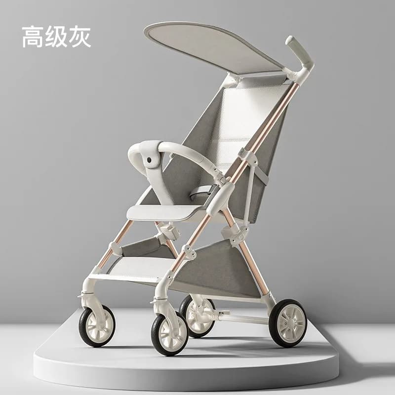 Baby stroller, baby stroller, aluminum alloy parachute