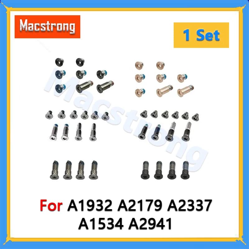 New Bottom Case Screws For MacBook Air A1932 A2179 A2337 A1534 A2941 Bottom shell Replacement Screw Gold Silver Gray Rose Gold
