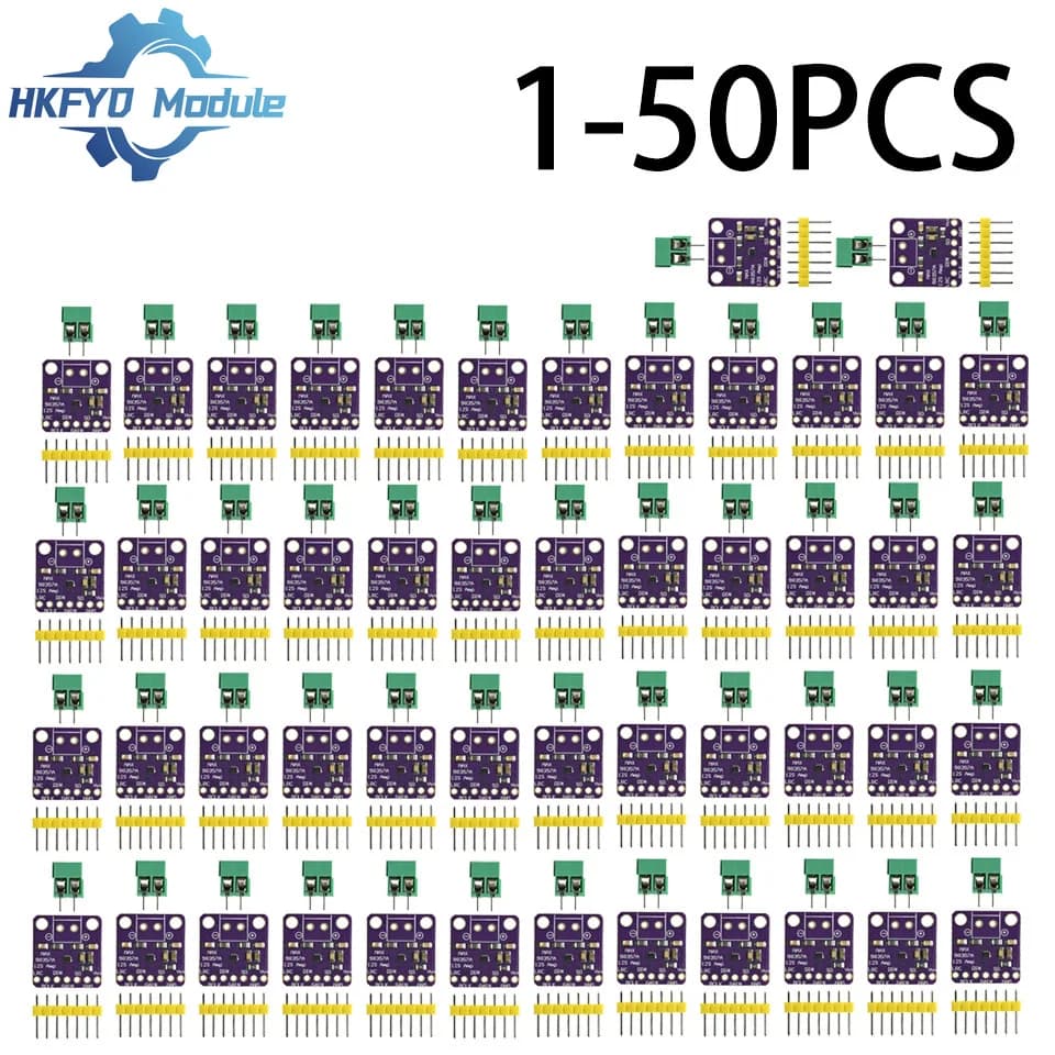 1-50pcs MAX98357A I2S Class D Audio Amplifier – 3W Digital Power Module for DIY Speakers & Smart Voice Systems
