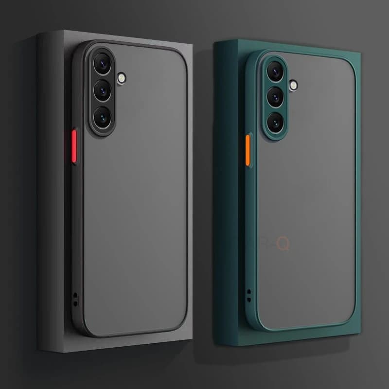 A 55 35 25 15 24 Matte Hard Case For Samsung Galaxy A55 A35 A25 A15 A24 A14 A54 A34 A05s 4g 5g Silicone Frosted Back Cover 34 54