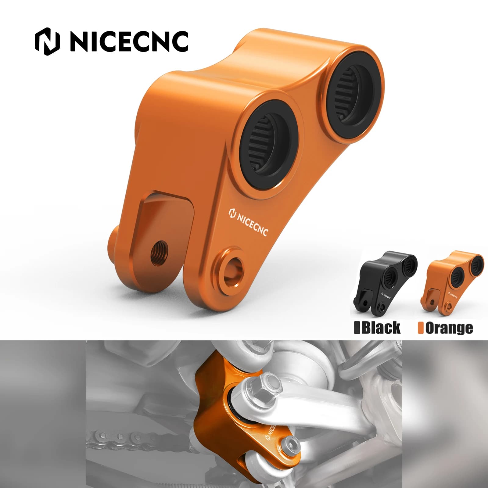 Motorcycle 40mm 1.57" Lowering Suspension Shock Linkage for KTM 690 Enduro 690 Enduro R 690 SMC 690 SMC R 2008-2018