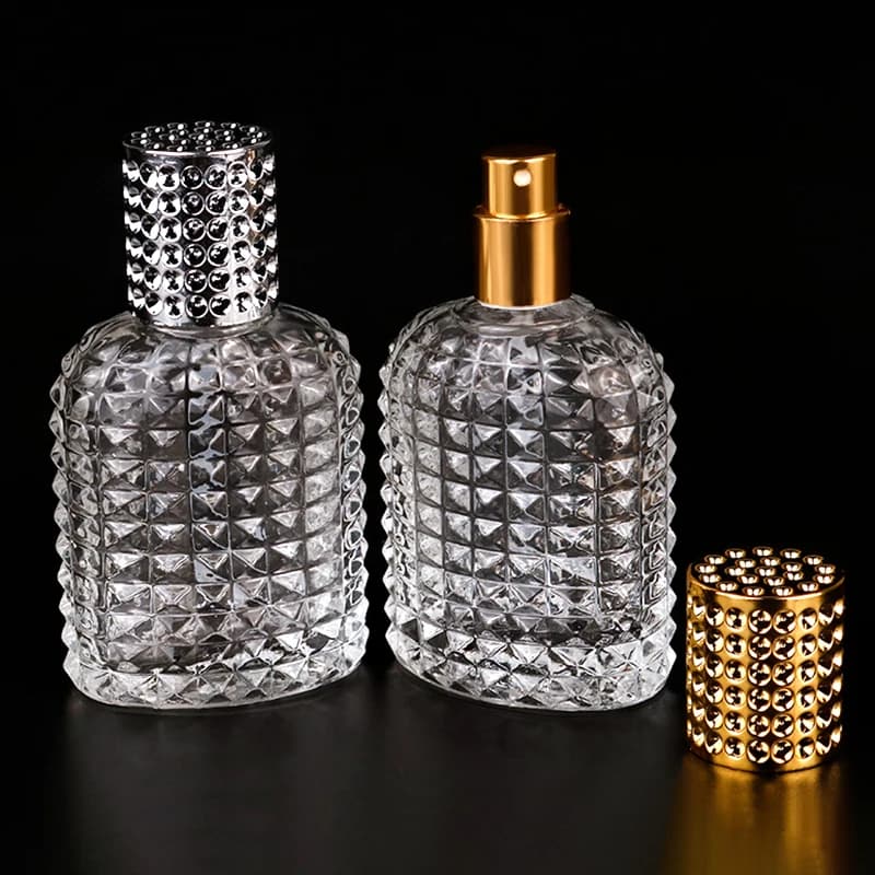 30ml High-grade Glass New Style Pineapple Portable Glass Perfume Bottle With Spray Empty With Atomizer Refillable Bottles