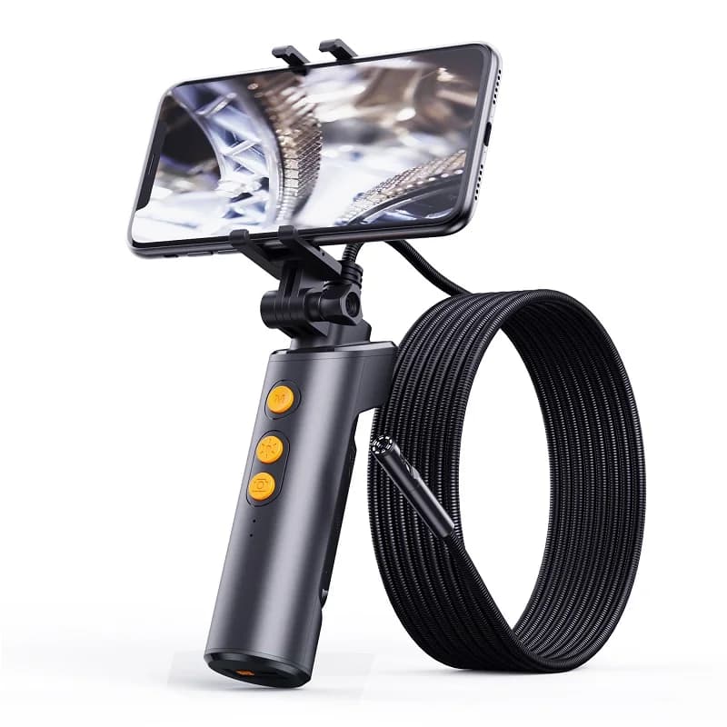 Dual Lens Camera WIFI Endoscope HD1080P 5.5MM 8MM Mini Inspection Borescope LEDs IP68 Waterproof Sanke for Android Phones Iphone