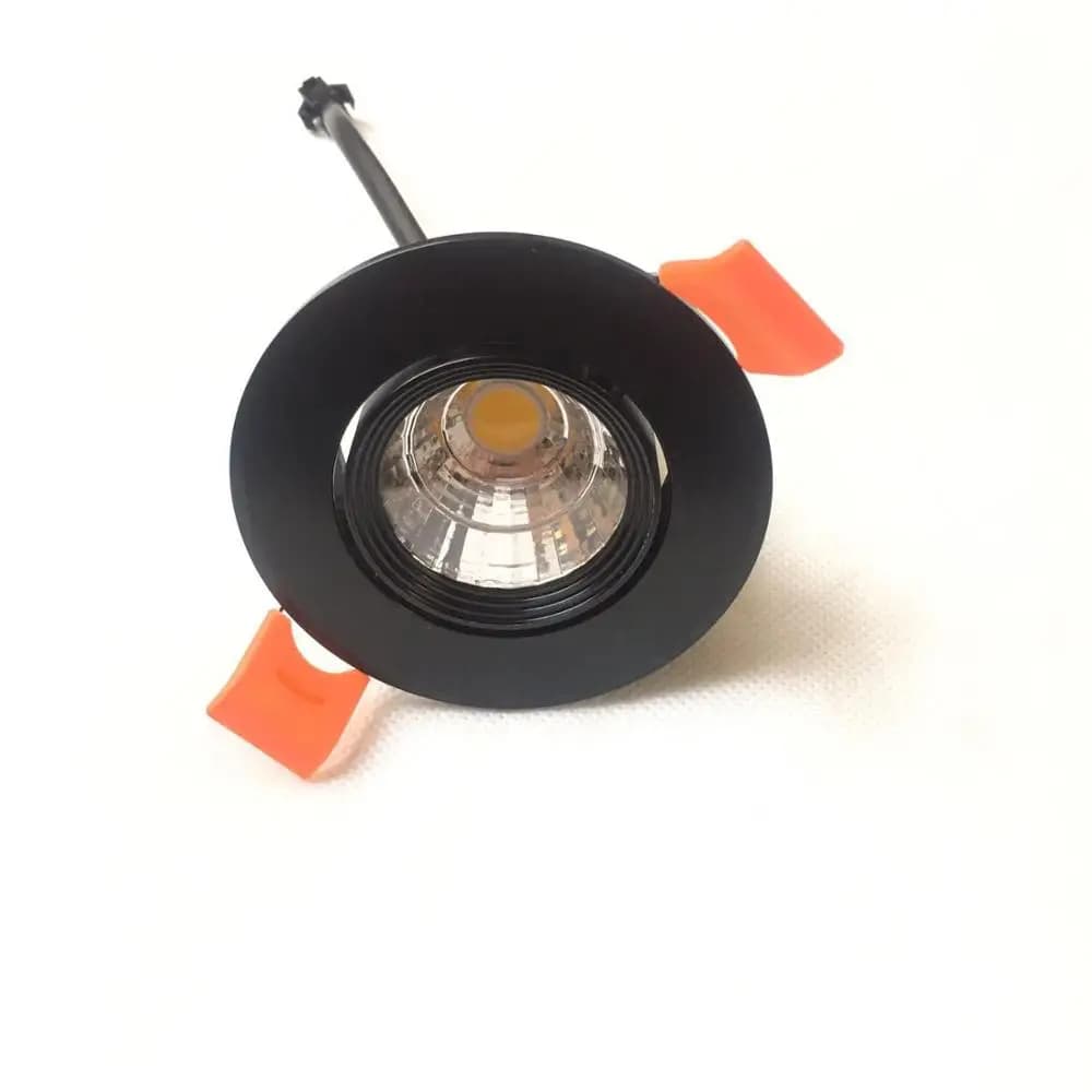 COB Led Downlight It Dimmable Black Profile Mini 3W Recessed Spot Light Home Indoor New Design