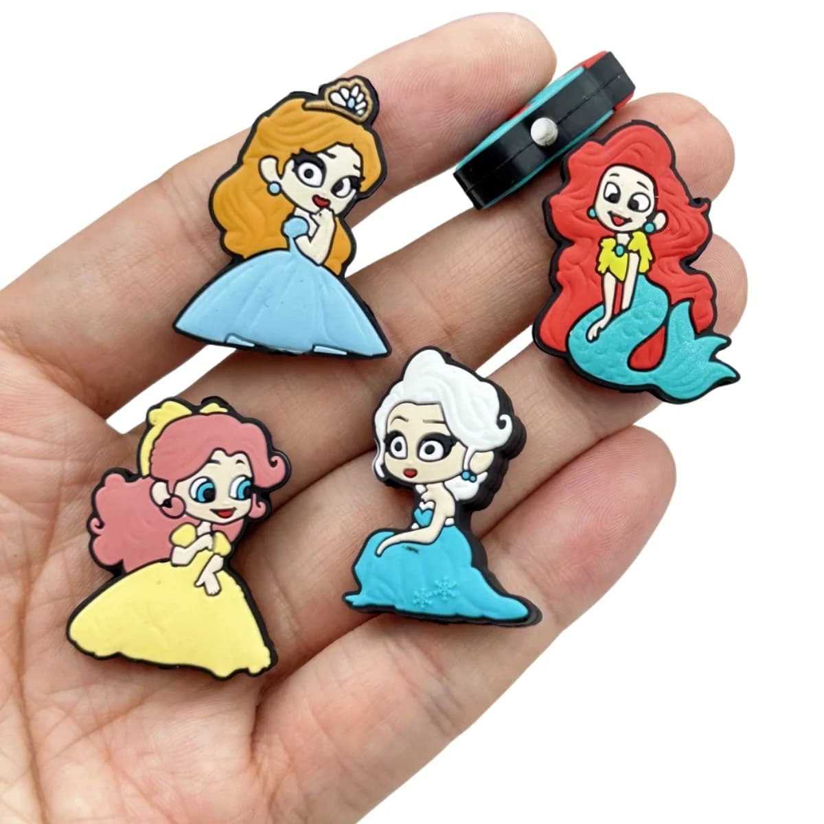 10PC DIY Cartoon Mini Silicone Beads Nipple Chain Bead Pen Bead  Jewelry Accessories Focal Bead Food Grade Silicon For Baby Toys