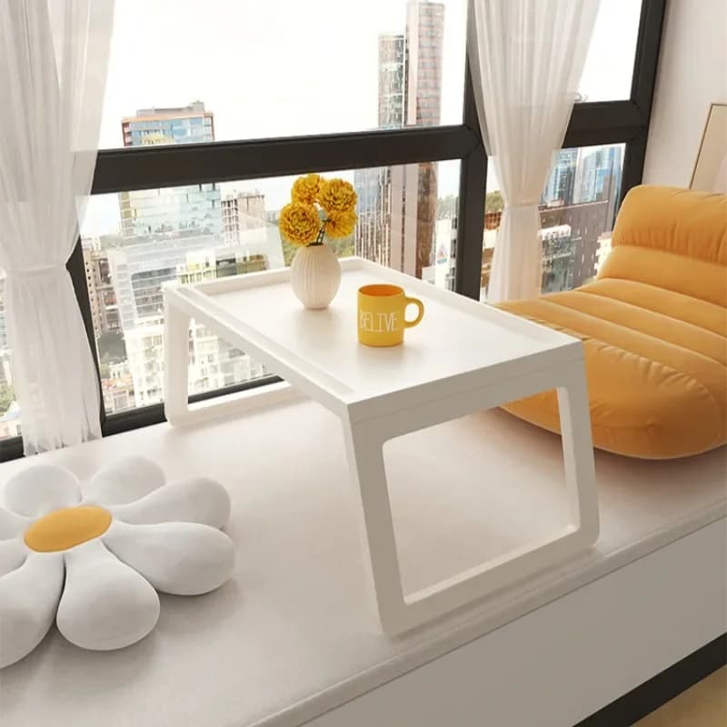Foldable small tables for bay window ins style coffee tables bedroom sitting bed computer table home windowsill small low table