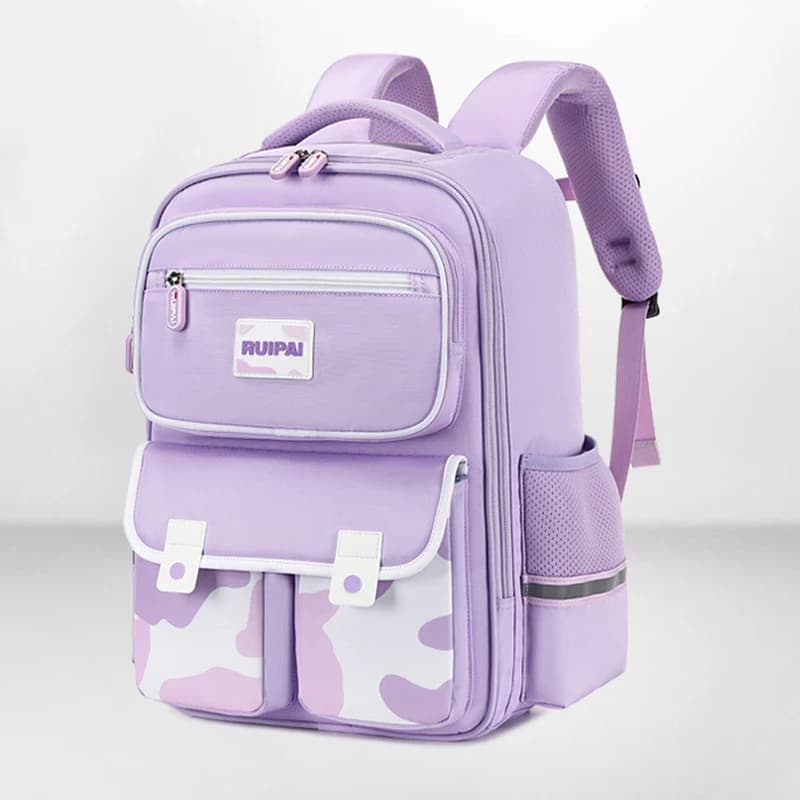 AOK Primary School Backpack Spine Protect Reduce Burden,Backpacks For School Teen, Children Bookbags School Bag