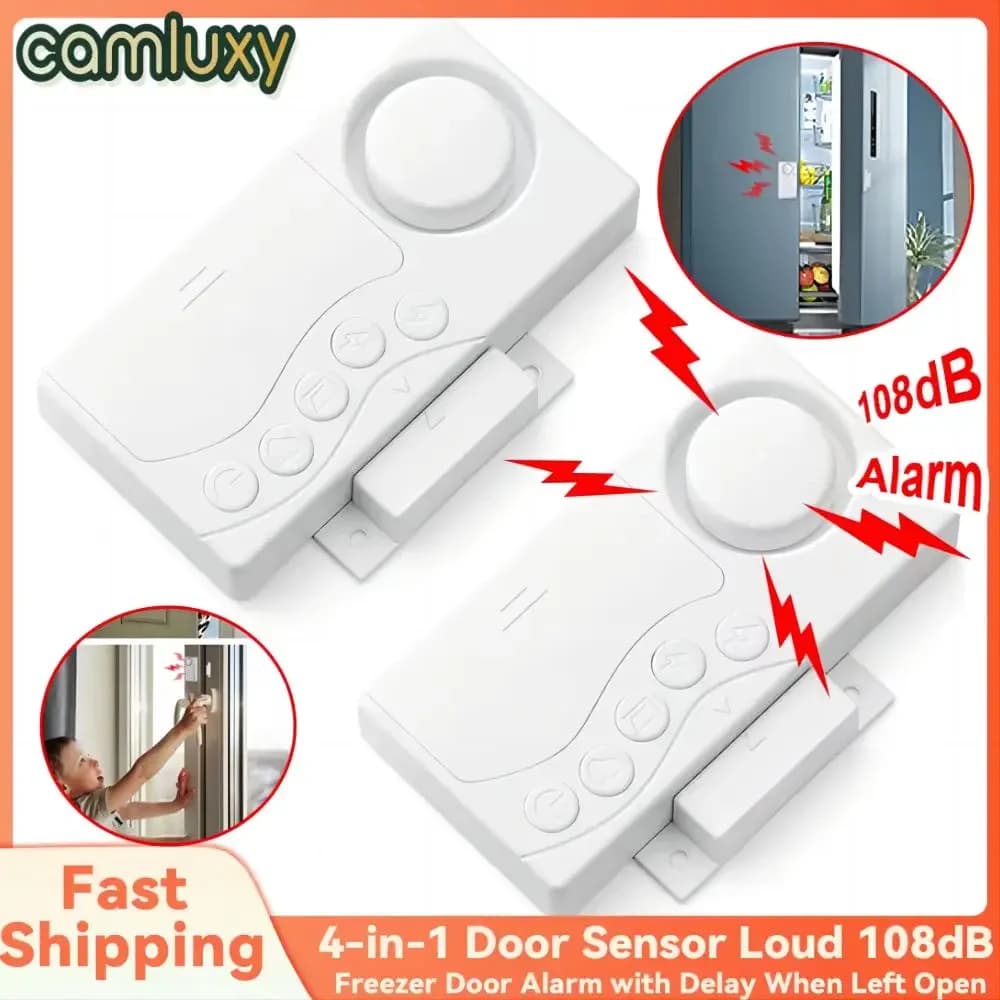 Wireless Window Door Sensor Smart Home Automation Time Delay Alarm Window Open Closed Door Security Anti-theft Sensor