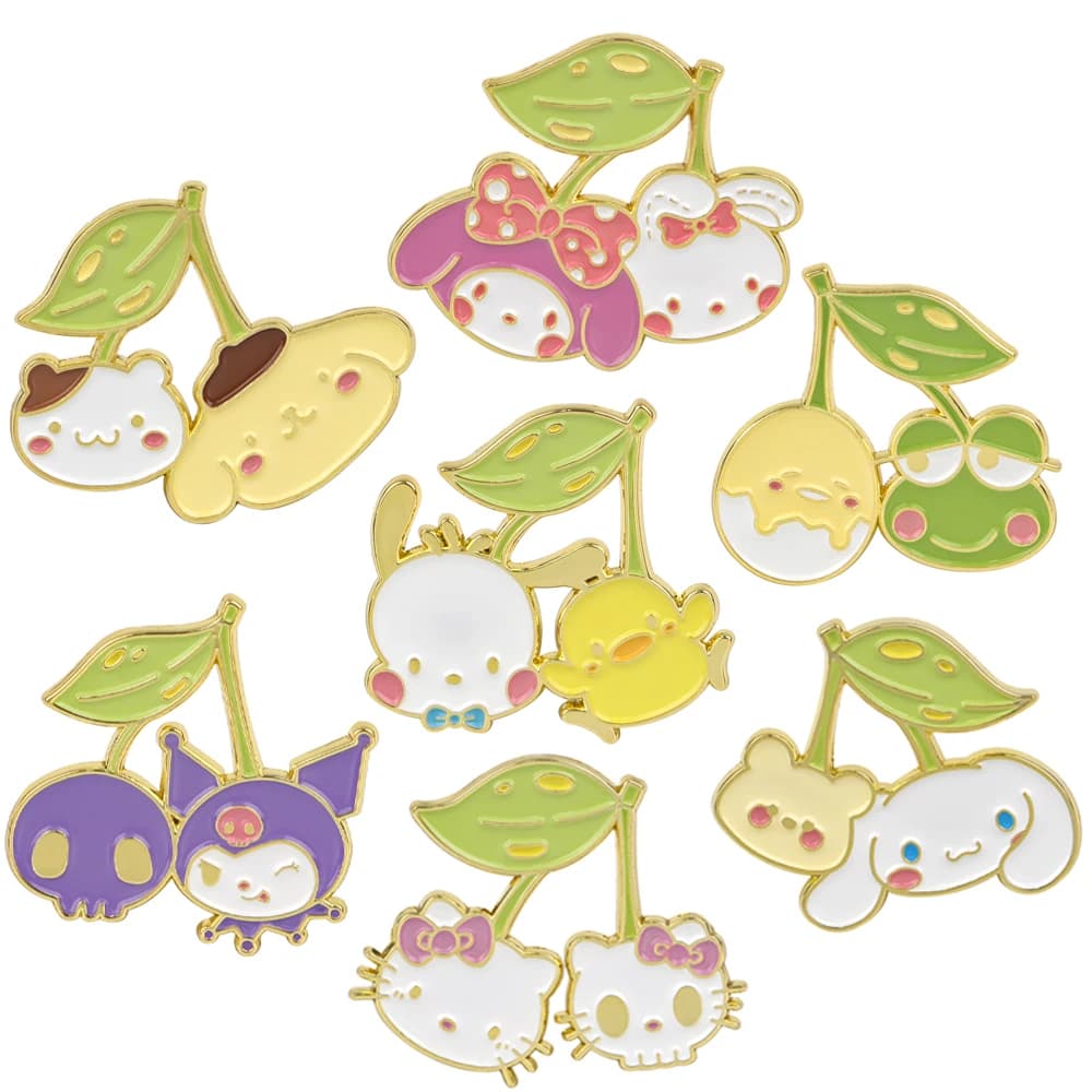 Cartoon Pins for Backpacks Lapel Pins Cute Enamel Pin Brooches Badges Novel Fashion Jewelry Accessories Gifts