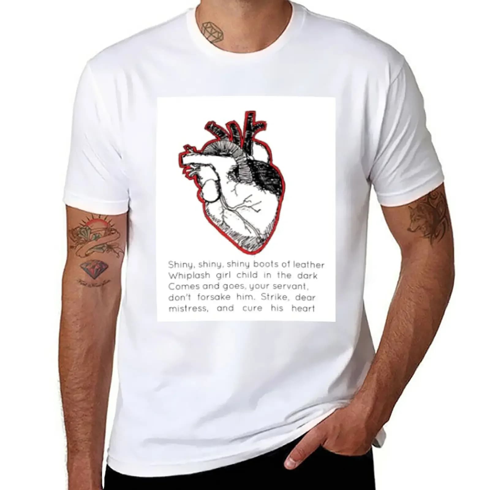 New Venus in Furs Lyrics T-Shirt boys animal print shirt Short t-shirt quick-drying t-shirt t shirt men