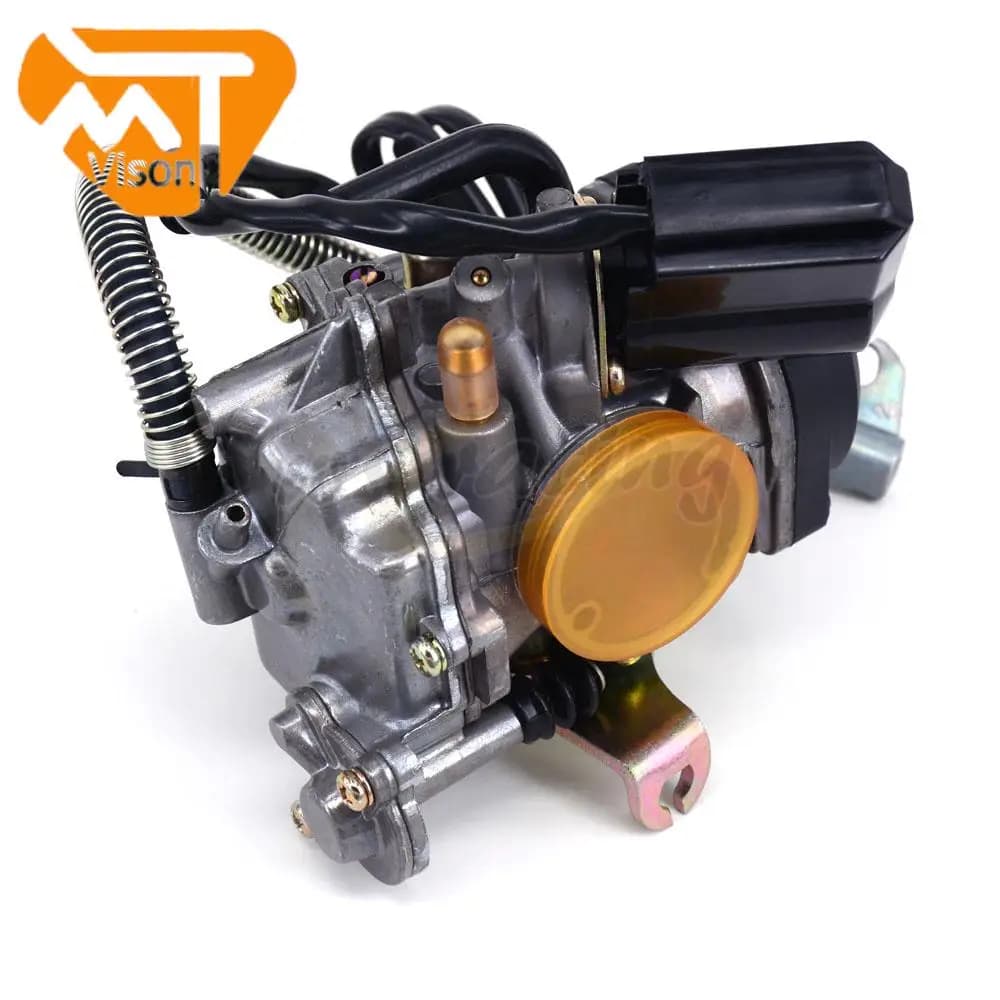 Motorcycle CVK PD18J 18mm Carburetor For GY6 50cc Scooter Moped PD18 Engine 139QMB 139QMA ABM IRBIS BAJA