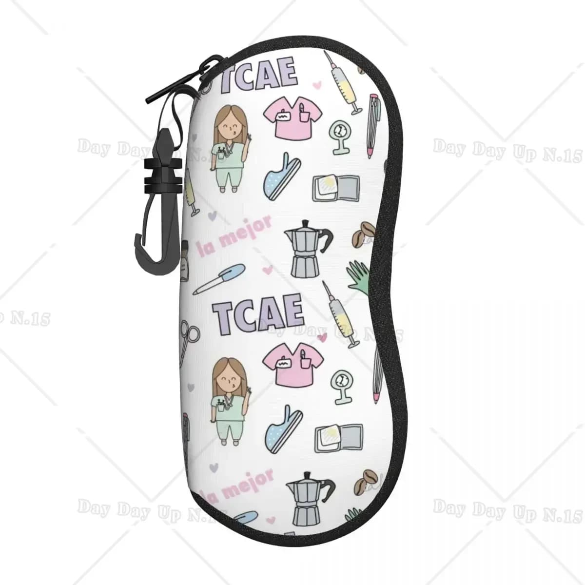 Enfermera En Apuros Nurse Doctor Glasses Case Unisex Student Accessories Glasses Storage Box Protector Eyeglasses Box