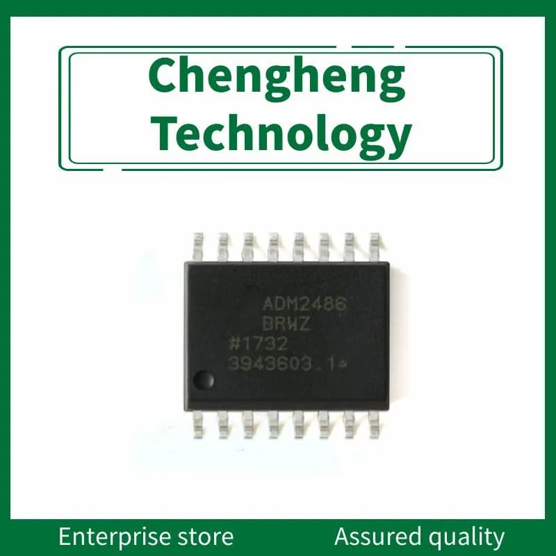 5PCS ADM2486BRWZ RS-485 Transceiver Digital Isolator Chip Mount SOP16 New Original