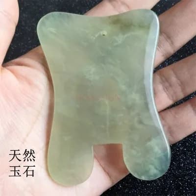 Sand board square shoulder and neck scraping board artifact back special jade flaky body scraping sand board large tool