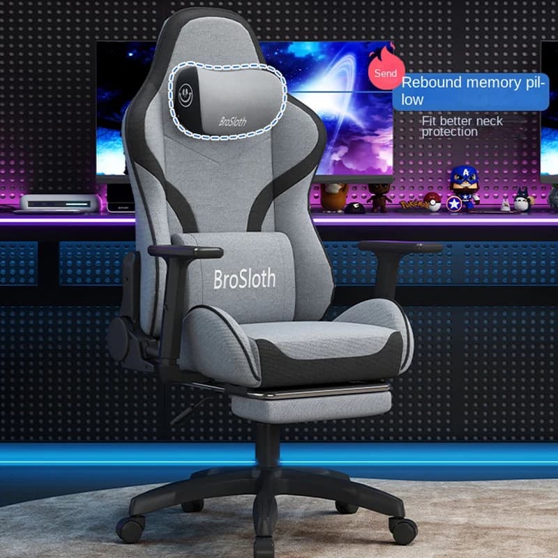 S6 Gaming Chair Comfortable Sedentary Ergonomic Adjustable Backrest Computer Chair Dormitory Lift Chaise gaming Live chair