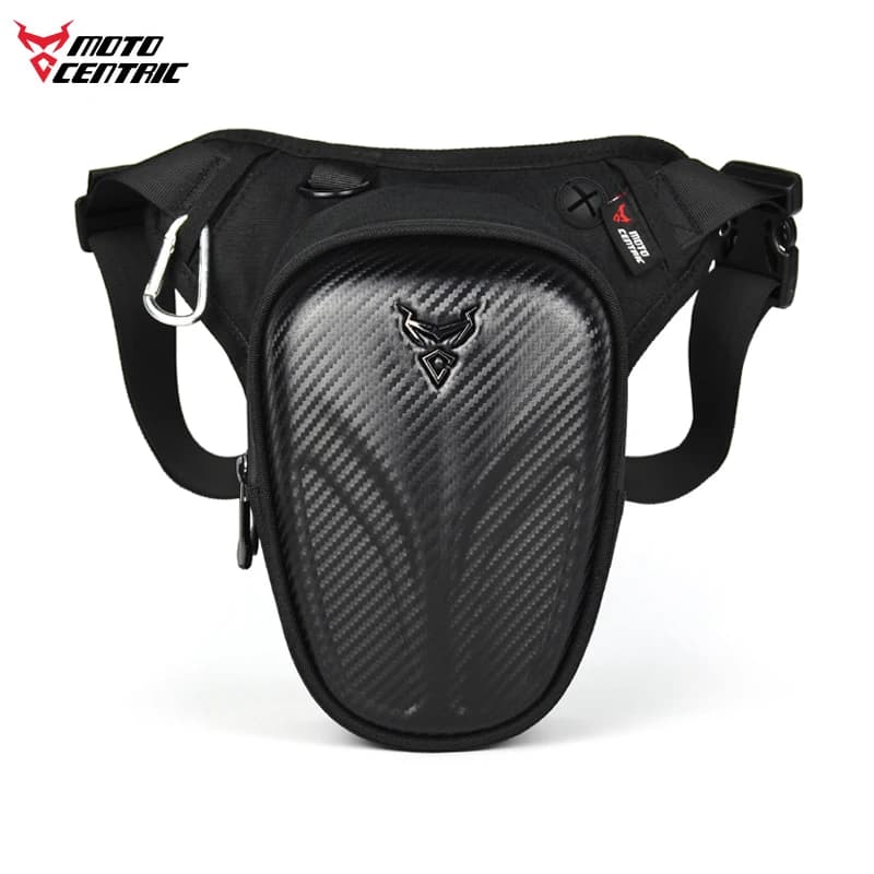 Waterproof Motorcycle Wasit Bag Drop Leg Bag Outdoor Casual Moto Bag Fanny Pack Motorbike Hard Shell Hip Belt Backpack