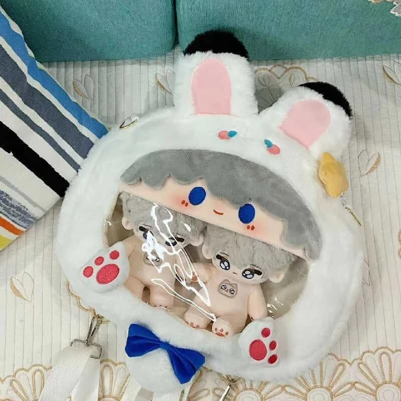 Anime Love and Deepspace Xavier Cosplay Maumet Backpack Cartoon Puppet Shoulders Bag Coin Purse Adorn Change Purses Xmas Gifts