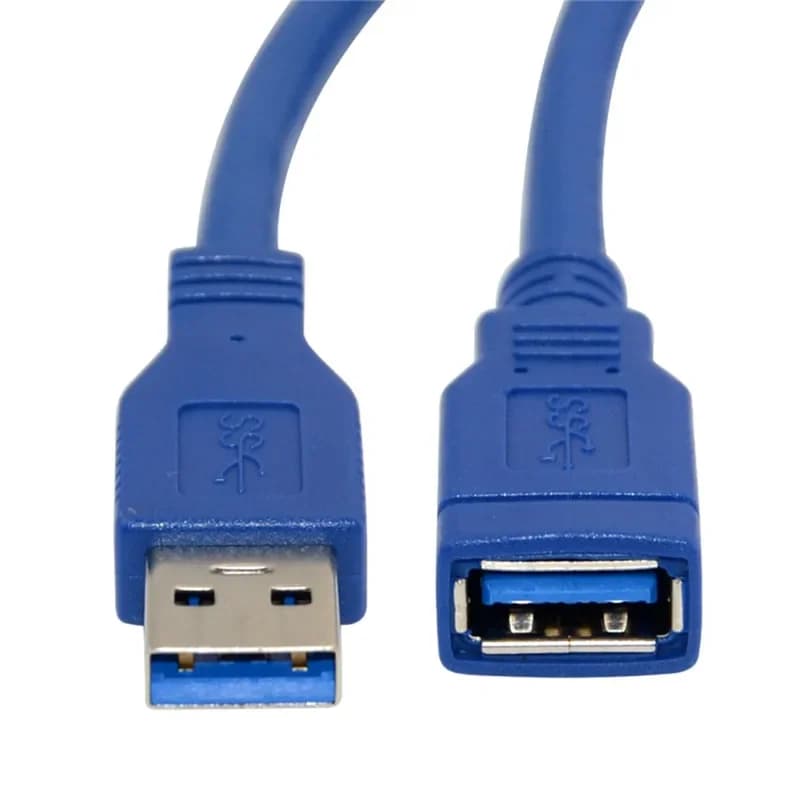 USB 3.0 Extension Cable Male to Female M/F Cord Adapter Super Speed Data Transfer Charging Transmission Hard Disk Connection