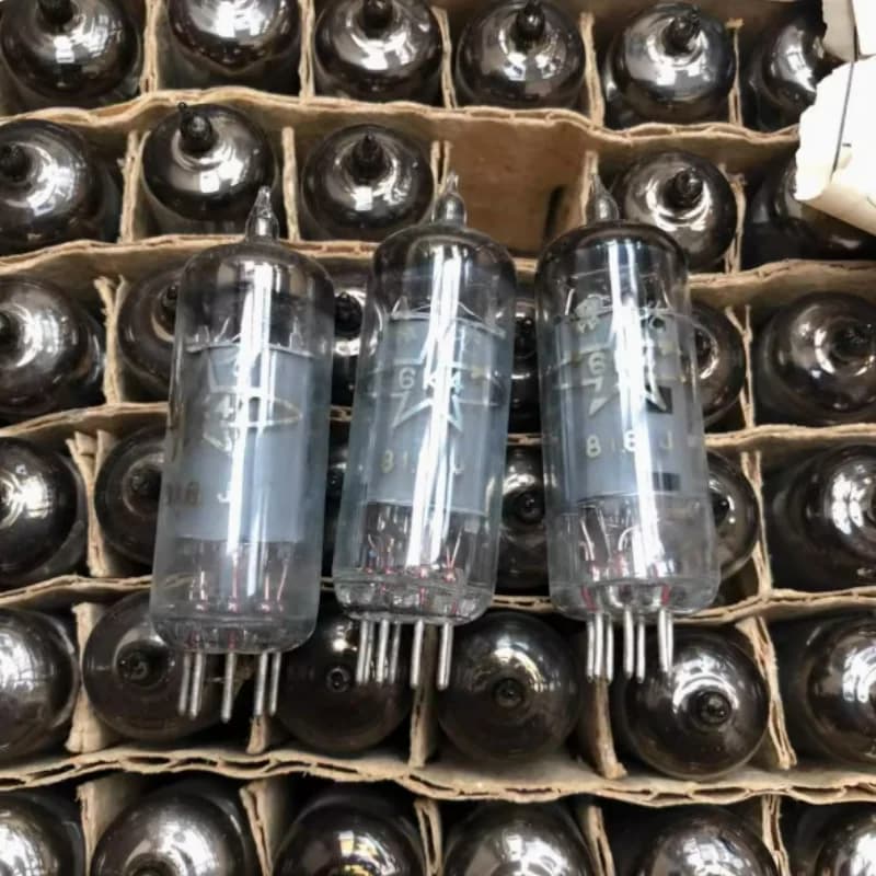 2PCS 6K4 Electronic Tube Valve Vacuum Tube Replacement for 6AK5/6AK5W/6Zh1P/6J1/6J1P/EF95 Amplifier DIY Preamp Vacuum Tube