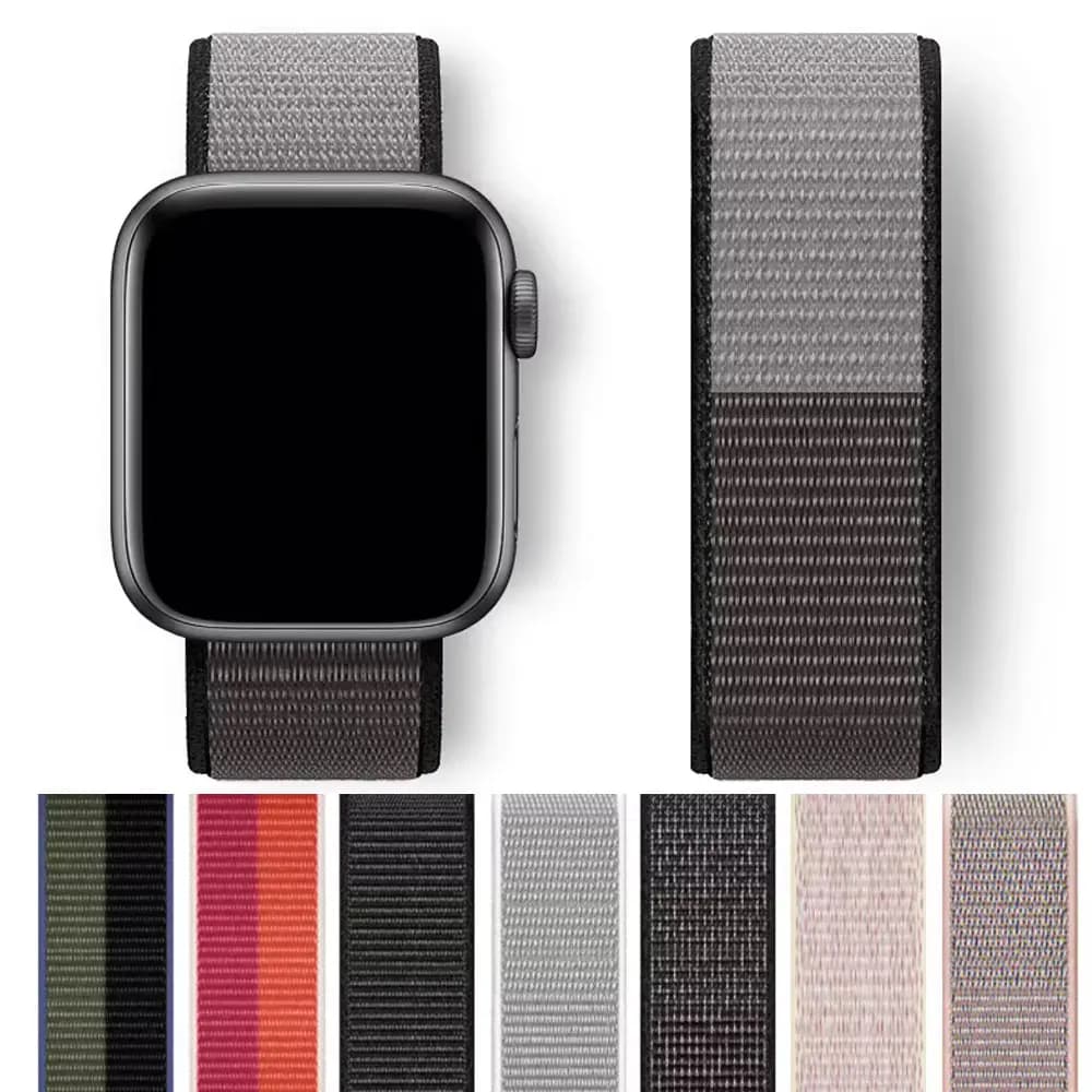 Nylon loop Strap For Apple Watch Band Ultra-2 49mm 44mm 40mm 45mm 41mm Sport pride Bracelet iwatch bands Series 9 8 se 7 6 5 4 3