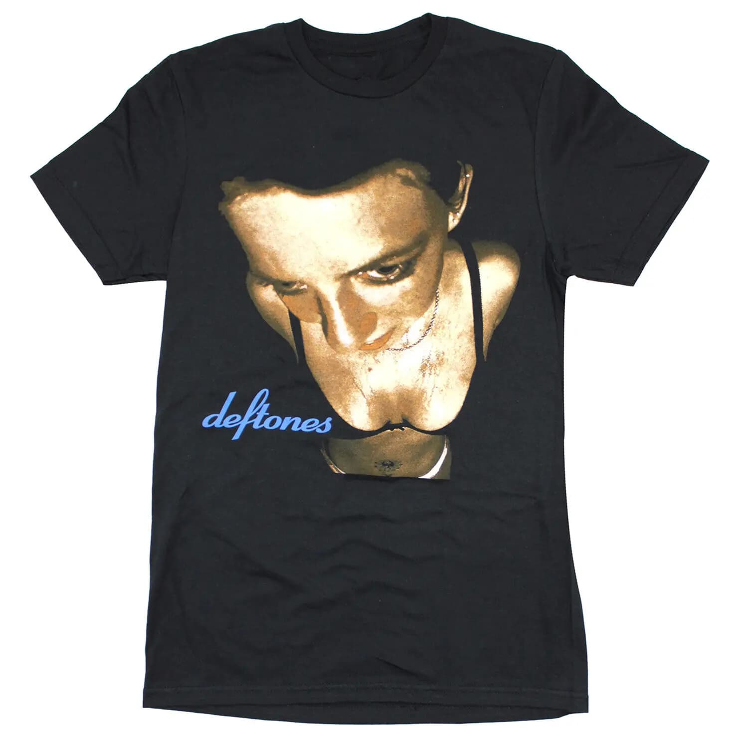 Men'S Deftones Around The Fur Slim Fit T Shirt Small Black