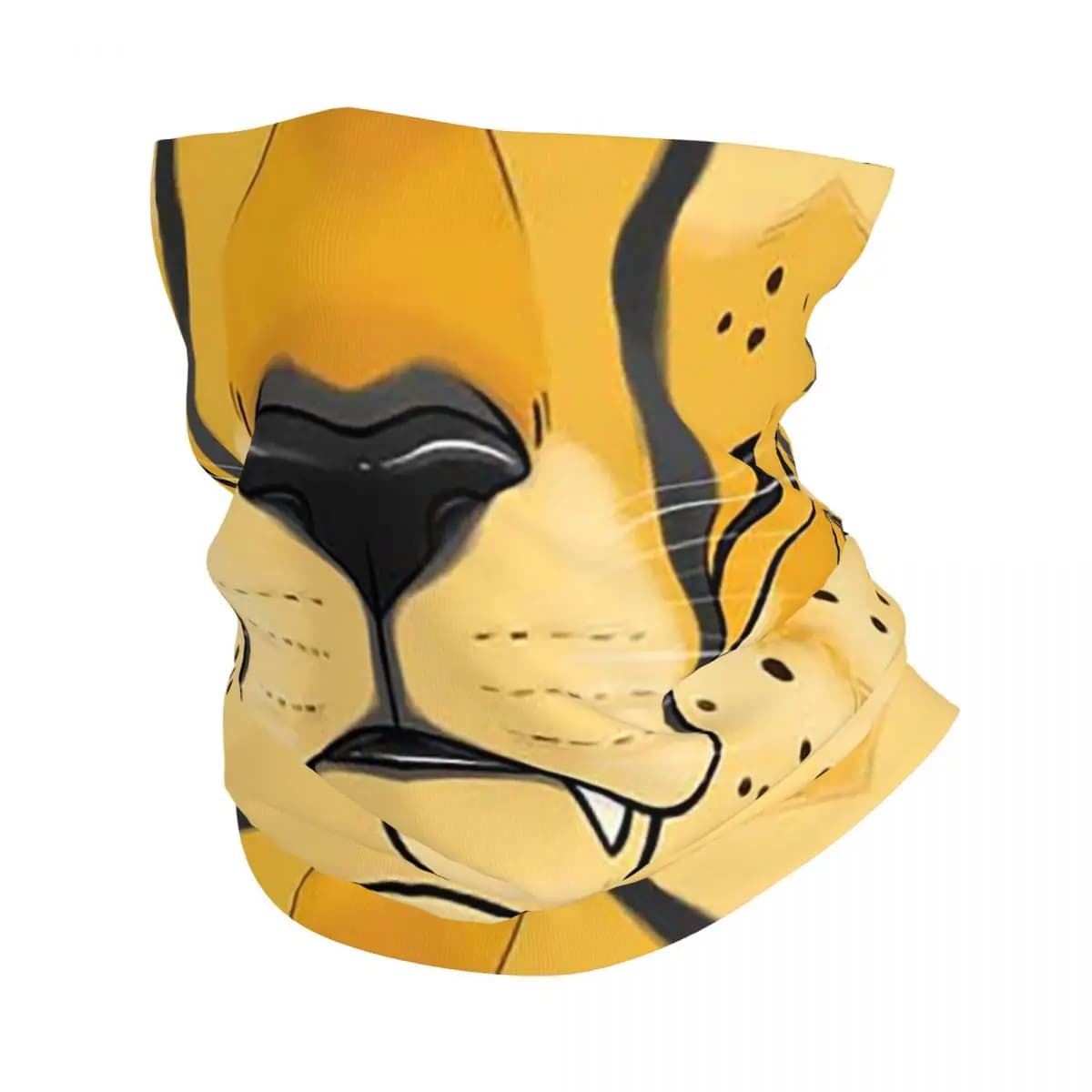 Cheetah Bandana Neck Cover Printed Mask Scarf Multi-use Cycling Scarf Outdoor Sports Unisex Adult Winter