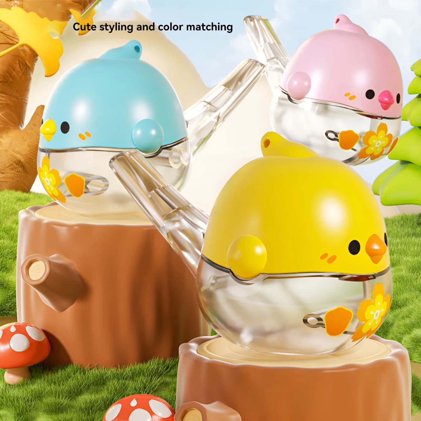 Children's toy mini whistle blow music water instrument