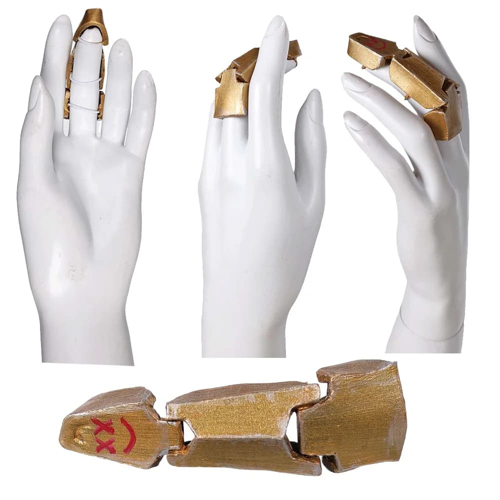 Jinx Cosplay EVA Finger Covers Game LOL Arcane Roleplay Costume Props Accessories Halloween Carnival Party Women Adult Gifts