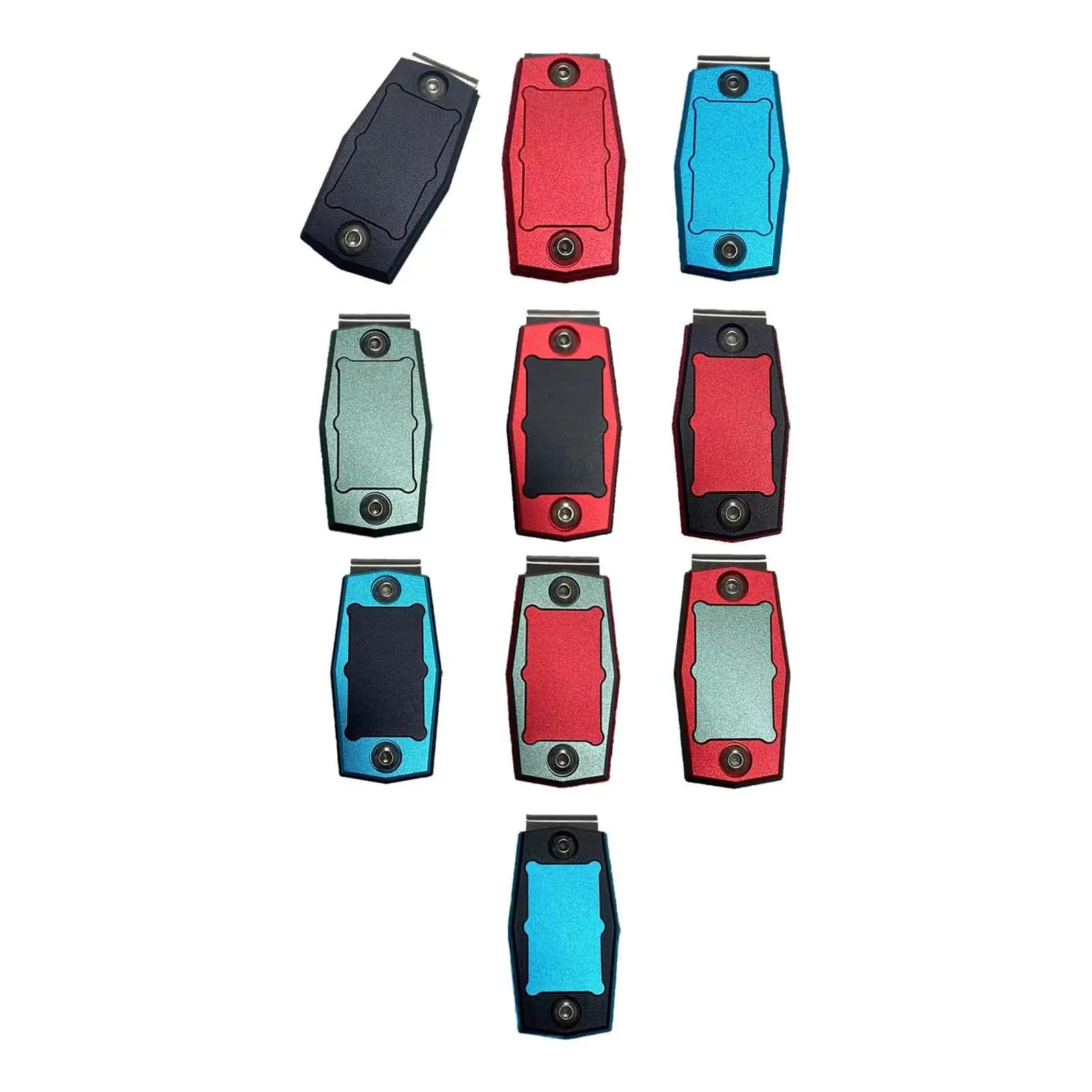 Magnetic Chalk Belt Clip Pool Billiard Aluminium Chalk Clip Portable Hold Chalk Case for Snooker Pool Accessory