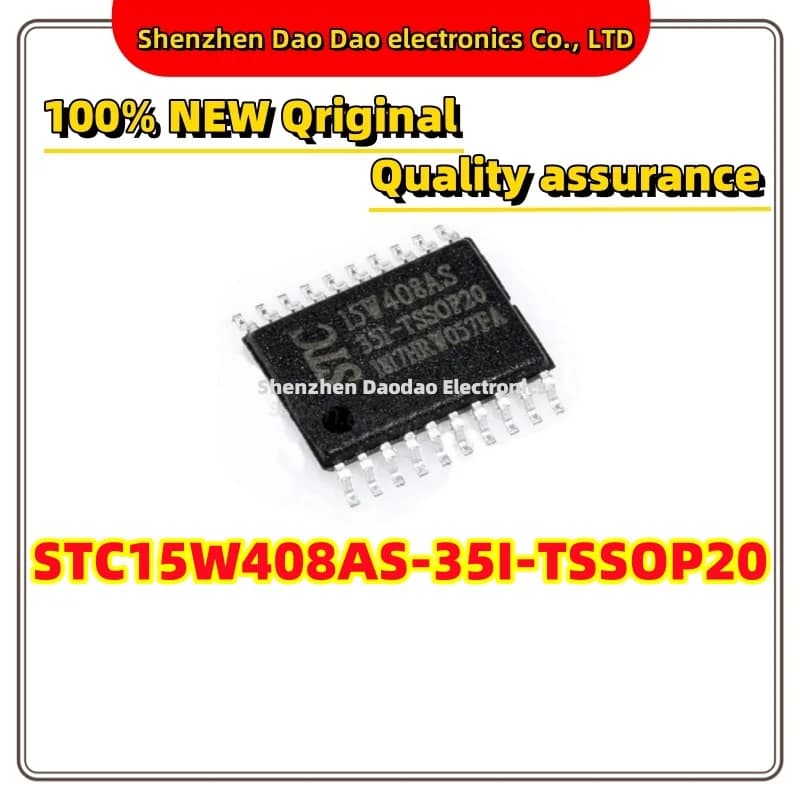 STC15W408AS-35I-TSSOP20 Enhanced 1T 8051MCU microcontroller chip IC New original