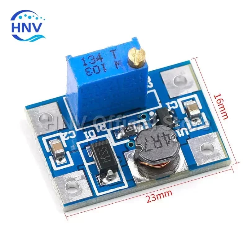 Smart Electronics DC-DC SX1308 Step-UP Adjustable Power Module Step Up Boost Converter 2-24V to 2-28V 2A