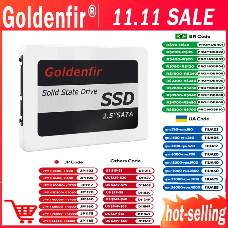 Hard Drive Disk 128GB 256GB 360GB 480GB 180GB 2.5 SSD 2TB 1TB  Solid State Drives for Laptop Desktop 240GB 120GB