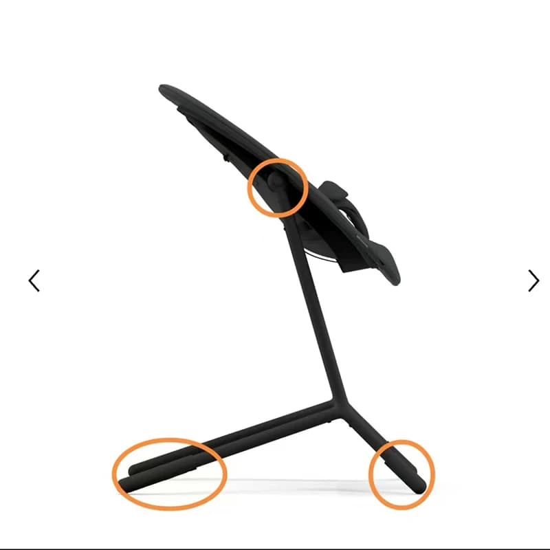 Dinner Chair Adapter Set For Cybex Lemohighchair Basket Adaptateurs Bebe Chair Foot Extension Tube DIY Baby Accessories