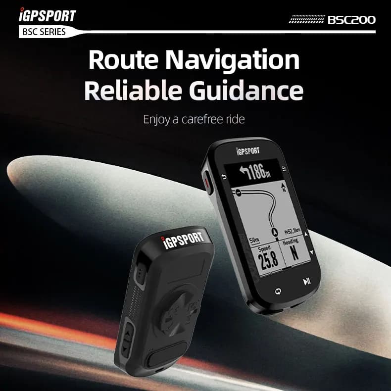 IGPSPORT BSC200 BSC 200 Cycle Bicycle GPS Computer Wireless Speedometer Bike Digital Route Navigation Stopwatch Cycling Odometer