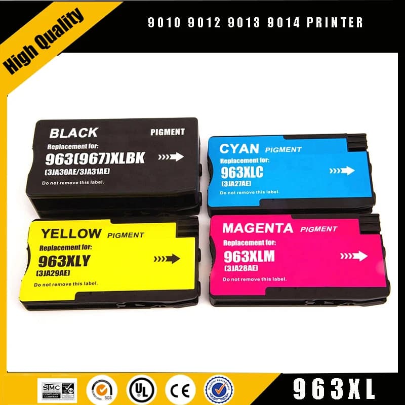 einkshop  4Color for Hp 963XL 967XL 963 967 XL For HP963 Remanufactured Inkjet Ink Cartridge for HP OfficeJet Pro 9010 9015