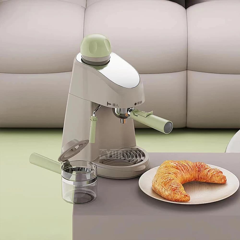 Portable Extract Coffee Maker Household Cafeteira Eletrica Retro Semi-automatic Mini Cafeteira