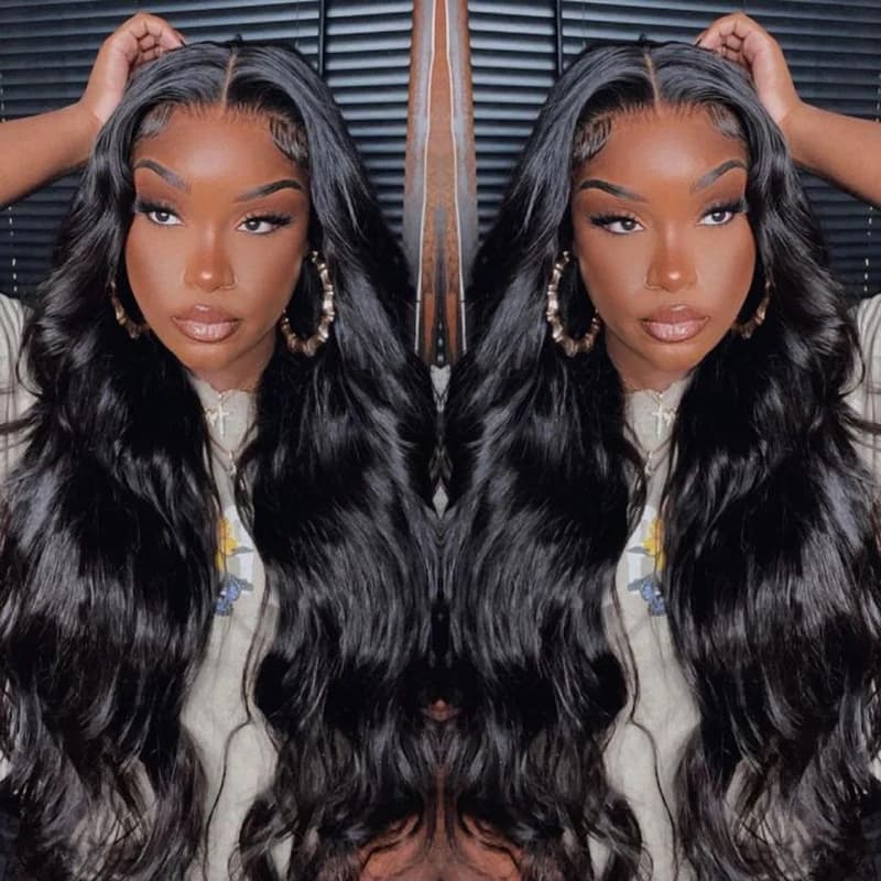 Body Wave Lace Frontal Wigs Human Hair Water Wave hd Lace Front Wig 13x6 30 inch Human Hair Wigs For Women Choice