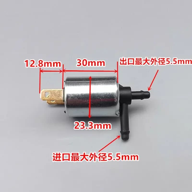 DC 24V Micro Electric Solenoid Water Valve Normally Closed N/C Air Release Valve Exhaust Valve DIY Automatic Irrigation System