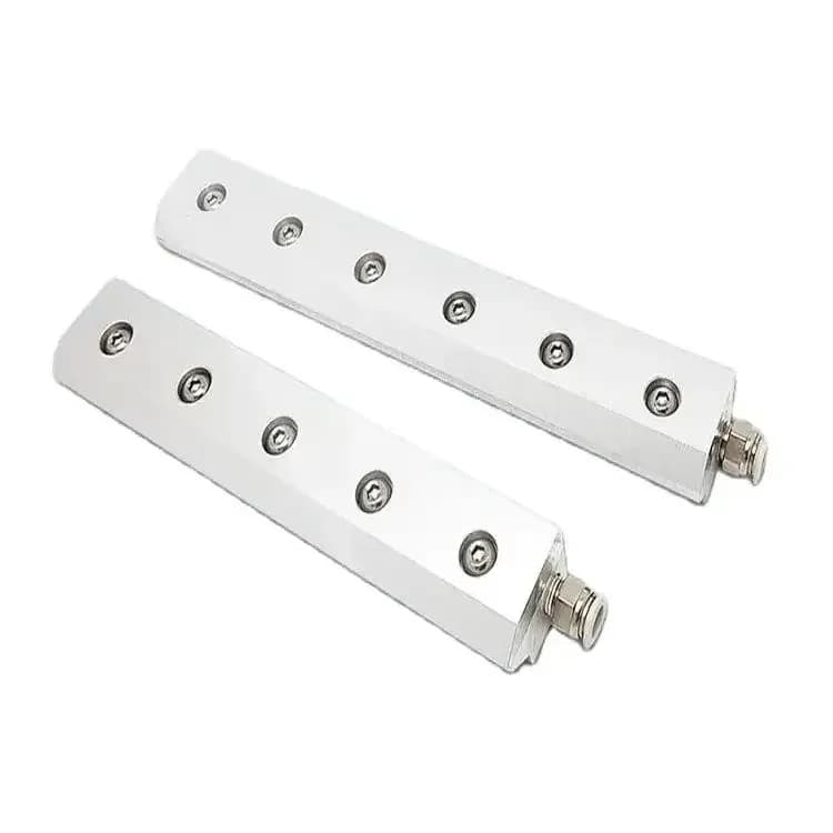 Aluminum Alloy Strip Air Knife Wind Knife Ring Blowing Dust Dewatering Drying Compression High Pressure Dusting Air Knife