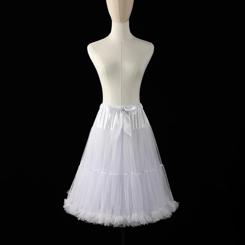 Skirt Support Lolita Clouds Support Lolita 55cm Daily Violence Boneless Soft Yarn  Cotton Candy Puff Petticoat Summer