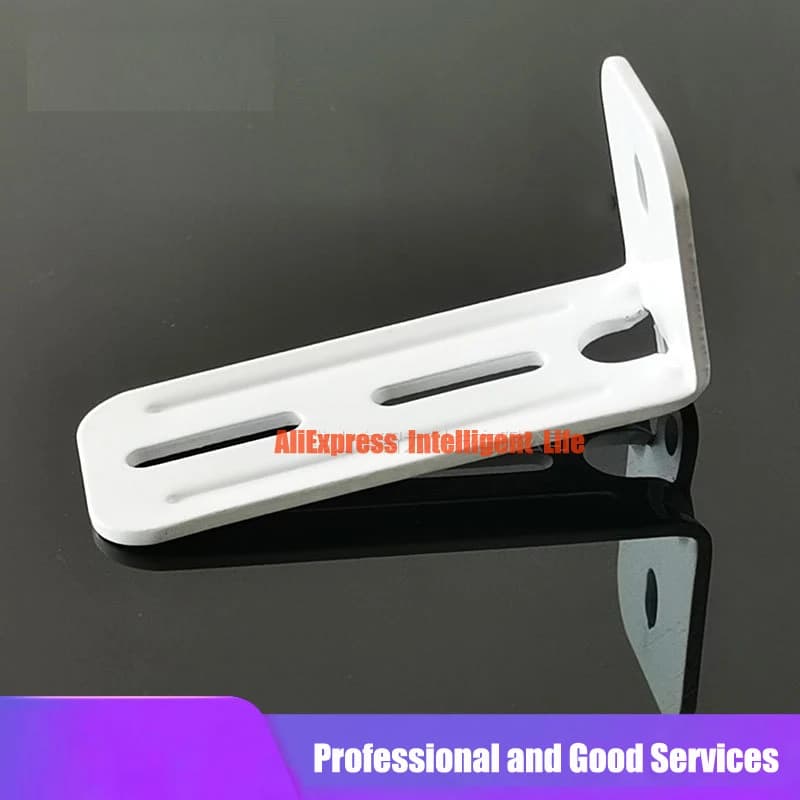 Brand New 4Pcs/Pack Electric Curtain Track Wall Brackets Installation Accessories Suitable For Shang Fei Track/Rail