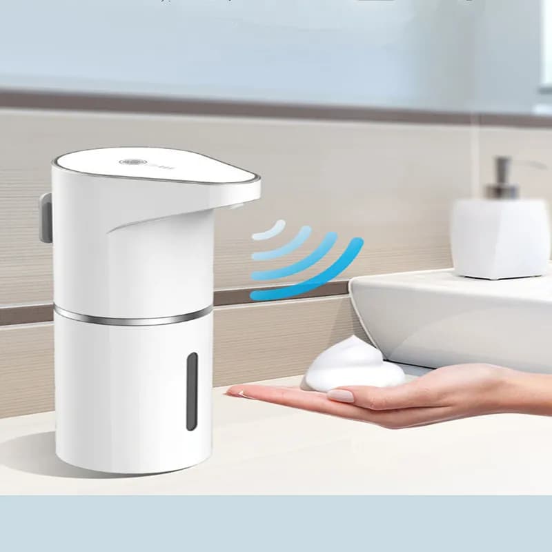 Intelligent induction multi gear contact free wall mounted vertical hand soap dispenser rechargeable soap dispenser foam mobile