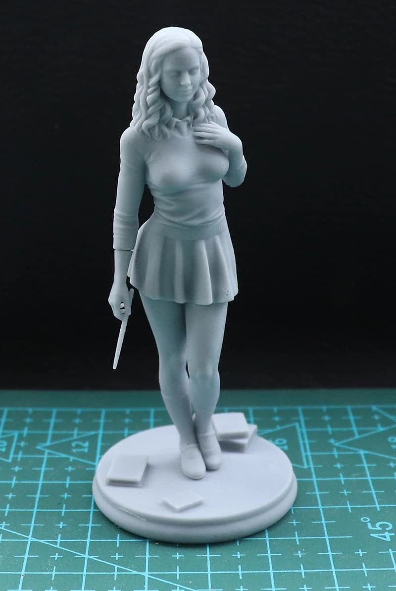 1/24 75mm 1/18 100mm Resin Model Prettyl Girl Figurine Sculpture Unpainted No Color RW-829