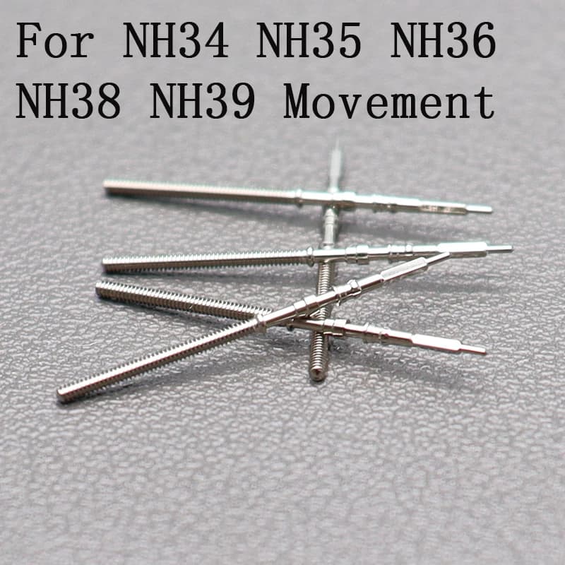 Mechanical Automatic Stainless Steel Self Winding Stem Watch Crown Kit For NH35 NH36 NH38 NH39 Movement High Quality Hot Sale